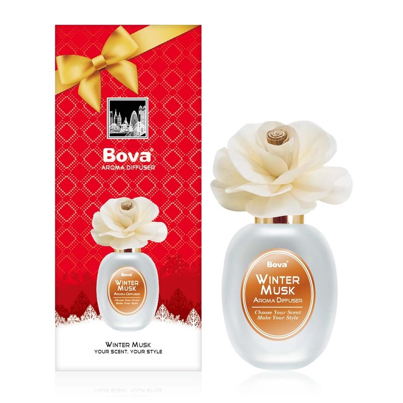 [Official ready stock] Faber Bova Diffuser Bottle Flower No.7 Winter White Musk 100ml - น้ำหอม - วัสดุอื่นๆ ขาว