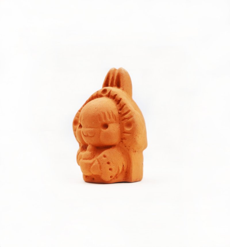 Open-mouthed Bunny Brick Animal Rabbit Figure - ตุ๊กตา - วัสดุอื่นๆ 