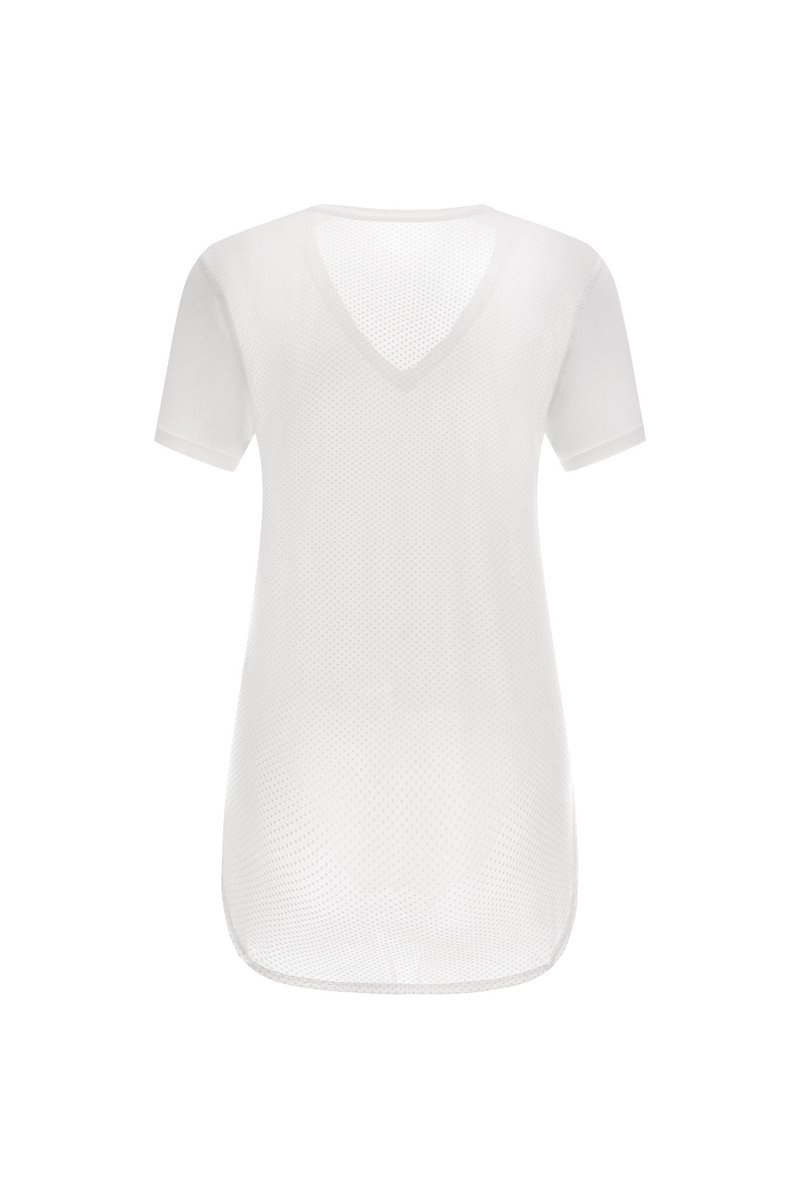 Classic White Short Sleeve - ชุดกีฬาผู้หญิง - ไนลอน 