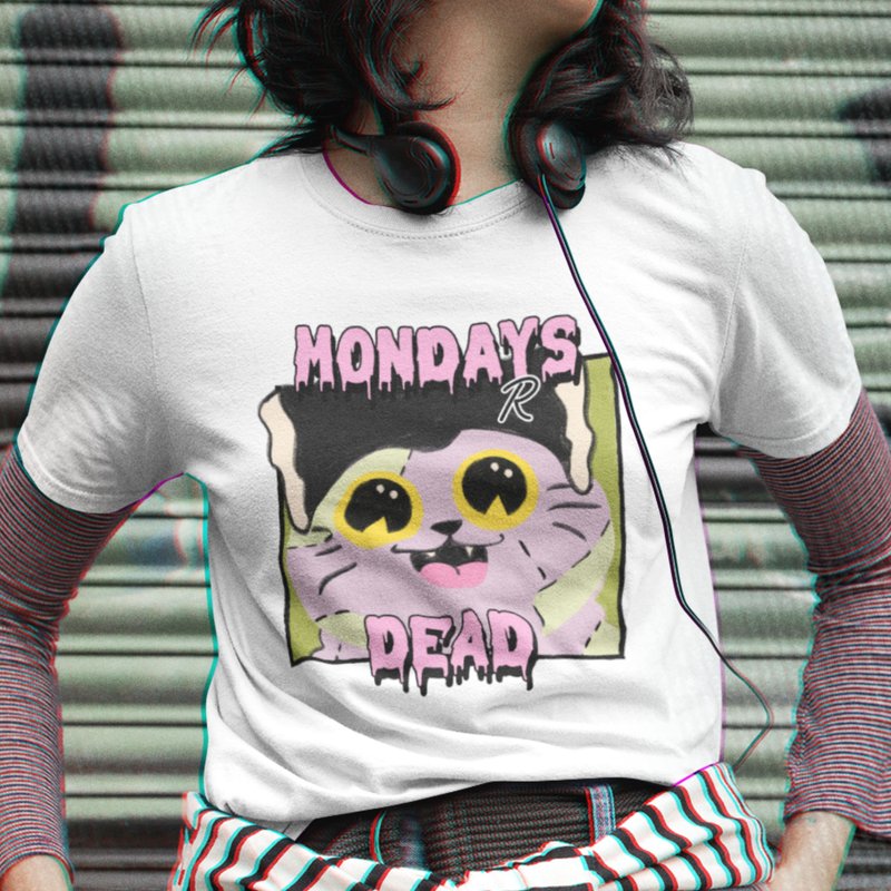 Dead Mondays T-Shirt - เสื้อเชิ้ตผู้ชาย - ผ้าฝ้าย/ผ้าลินิน หลากหลายสี