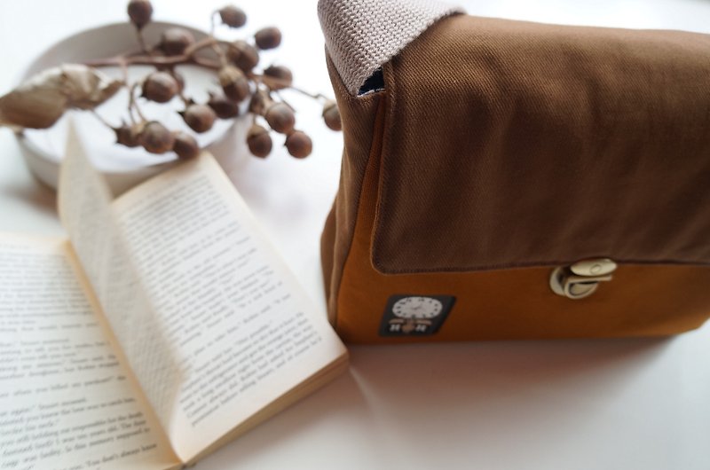 Vintage sidepack - Messenger Bags & Sling Bags - Cotton & Hemp Brown