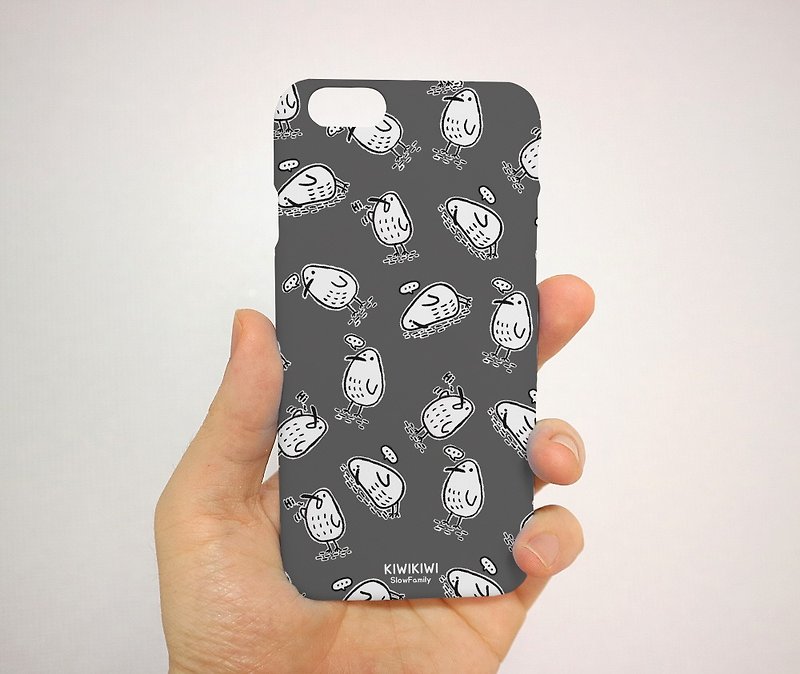 KiWi Phone Case, iPhone, Galaxy Art Character Cute - Phone Cases - Plastic Multicolor