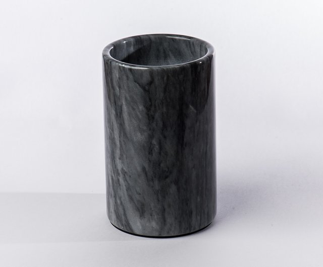 大理石花瓶 : 天然大理石墓地花瓶大理石花瓶附排水孔適用於家用桌上