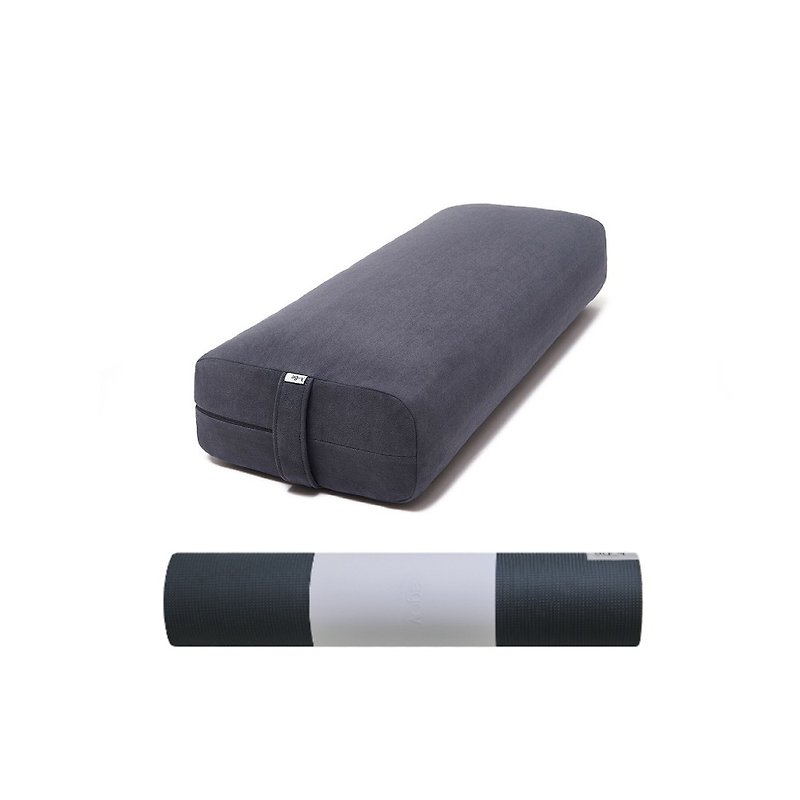 Large pillow combination FI Wide-Top Silver ion antibacterial yoga healing pillow + Pilates mat - Fitness Equipment - Eco-Friendly Materials 