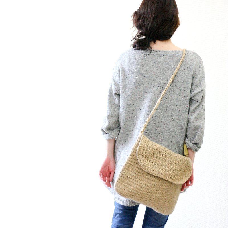 Original hemp backpack - กระเป๋าแมสเซนเจอร์ - ผ้าฝ้าย/ผ้าลินิน 