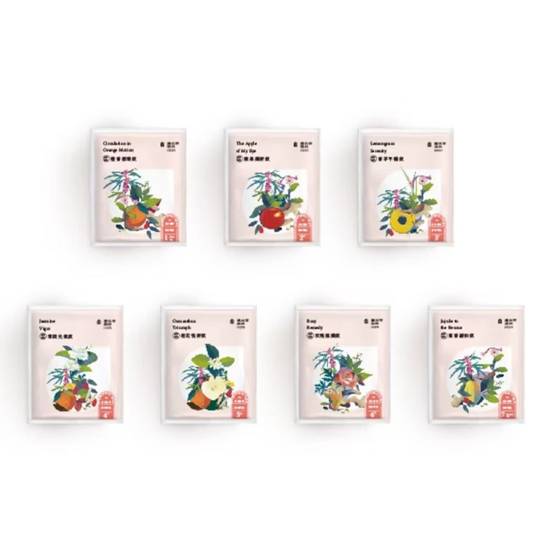【薰衣草森林 Select】 月月好事 香草萃飲 7入組 | 滋補 美妍 - 茶葉/茶包/水果茶 - 塑膠 