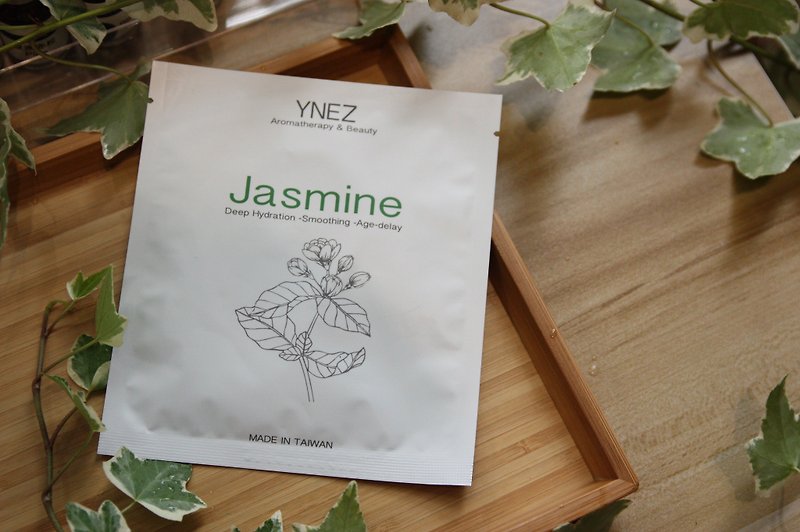 【YNEZ】【Group purchase discount for naked sheets】Jasmine Ultra Moisturizing Mask single piece Mother's Day gift - Face Masks - Essential Oils 
