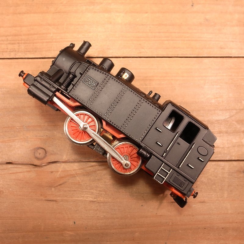 Old bone French Jouef train model C VINTAGE - ของวางตกแต่ง - พลาสติก สีดำ