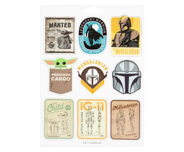 STAR WARS The Mandalorianフェイスマグネット5種セット STAR WARS The Mandalorianフェイスマグネット5種セット