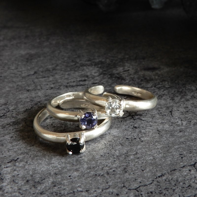 スワッグイヤカフ ソリティア / silver　C069 - 耳環/耳夾/耳骨夾 - 純銀 銀色