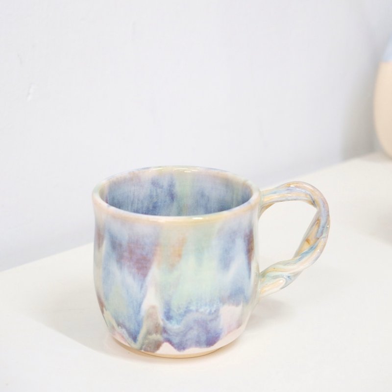 Denim Blue Coffee Cup - Mugs - Pottery 