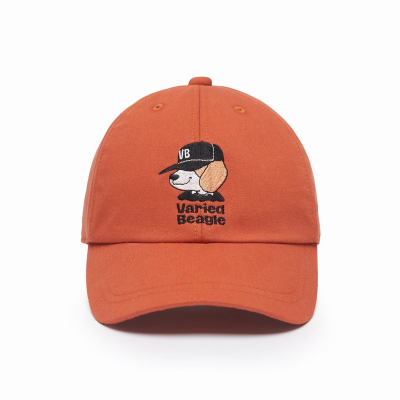 Brick Red Ball Cap - หมวก - ผ้าฝ้าย/ผ้าลินิน หลากหลายสี