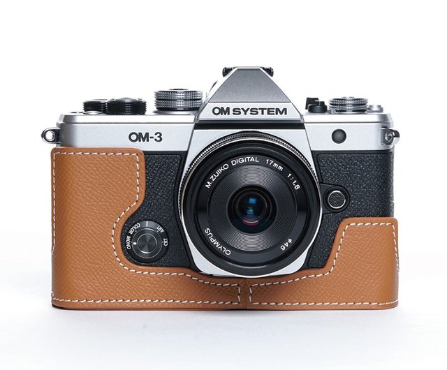 対応機種：Olympus OM SYSTEM OM-3 ハンドグリップ付きレザー