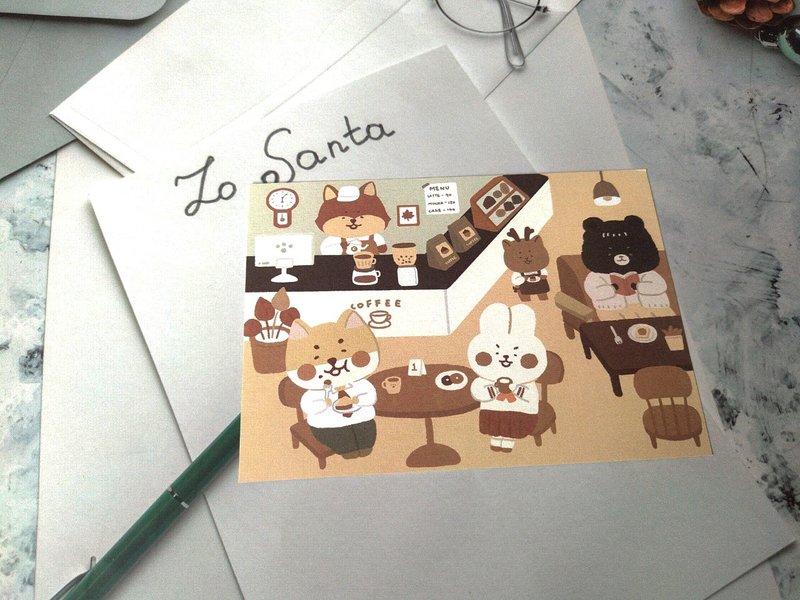 Coffee Time - Cards & Postcards - Paper 