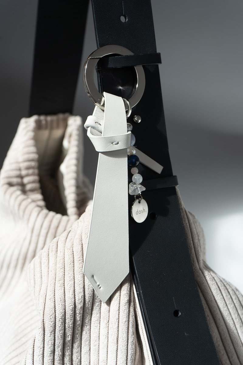 dashbrand DA35 Tie Charms - Grey (Relationship) - 吊飾/掛飾 - 石頭 灰色