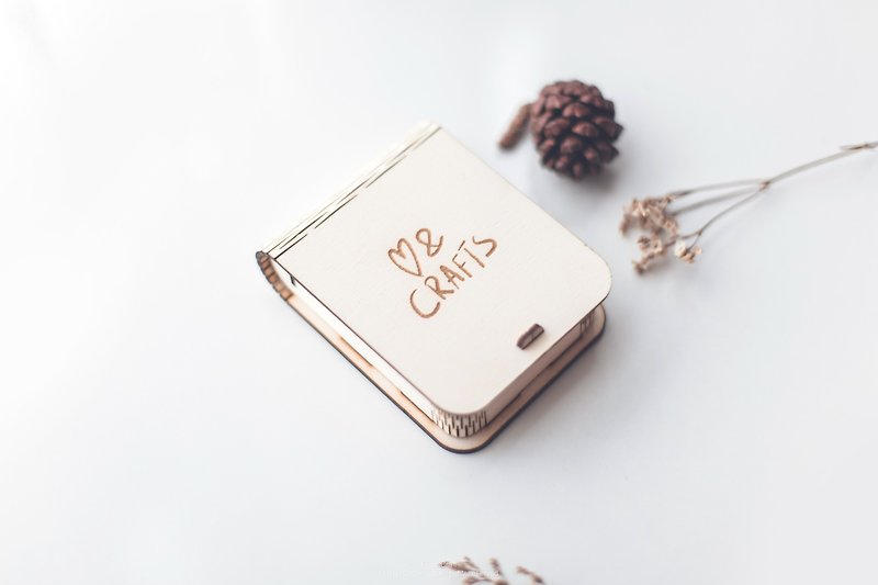 Tiny cute box gift - Storage & Gift Boxes - Wood 