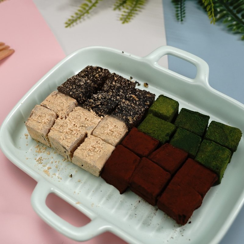 Warabi mochi 4 small blessings - เค้กและของหวาน - อาหารสด หลากหลายสี