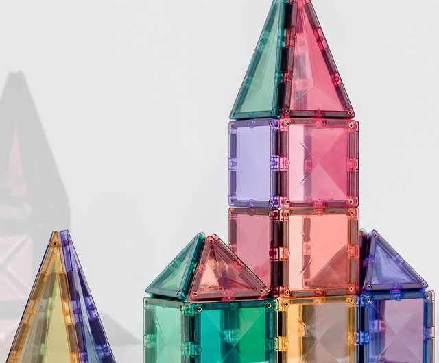 オーストラリアのConnetixパステルマグネットビルディングブロック