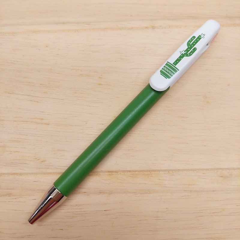 瑞士精密工藝設計-仙人掌七年筆 - 原子筆 - 塑膠 綠色