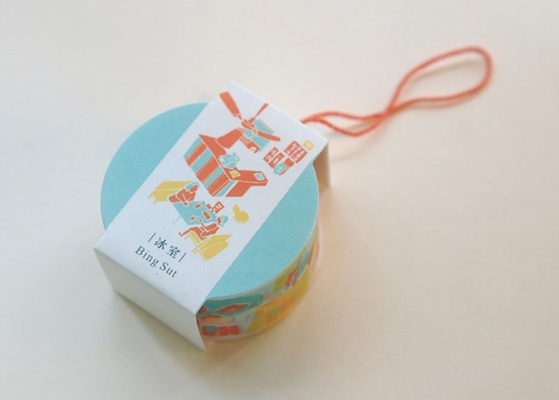 香港系列紙膠帶-冰室 - 紙膠帶/和紙/PET - 紙 多色