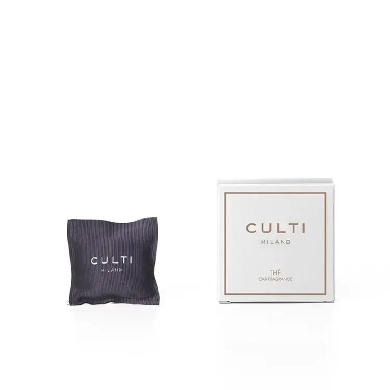 [Car Diffuser] CULTI MILANO Car Fragrance Bag Series Green Tea Elegance - Fragrances - Other Materials 