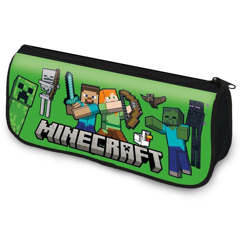 【Minecraft 】麥塊筆袋 / 收納袋 - 鉛筆盒/筆袋 - 塑膠 綠色