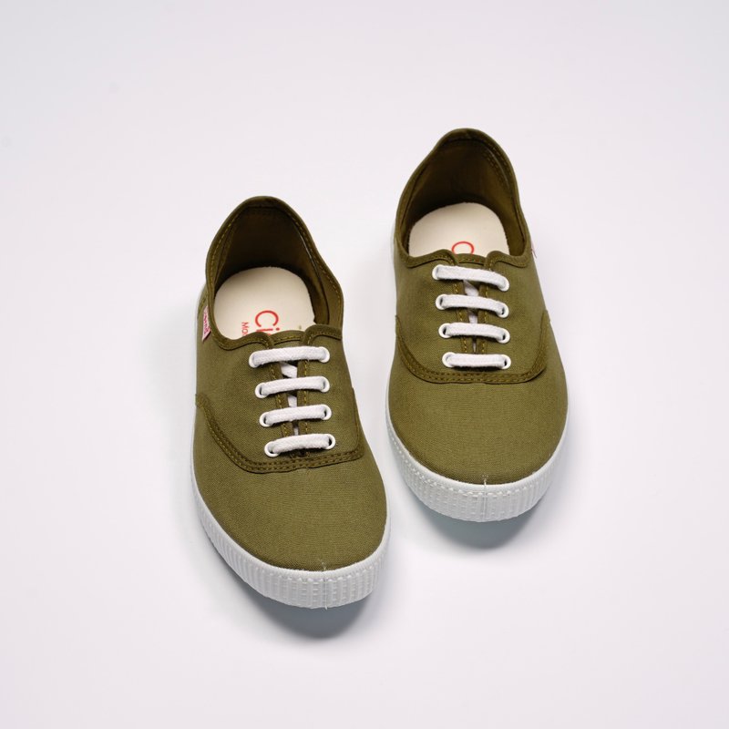 CIENTA Canvas Shoes 52000 22 - รองเท้าลำลองผู้หญิง - ผ้าฝ้าย/ผ้าลินิน สีเขียว