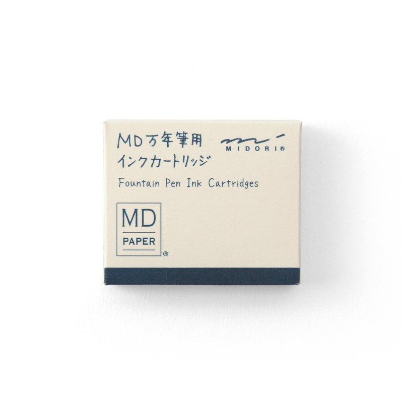 MIDORI MD鋼筆補充墨水管 - 黑藍 - 墨水/鋼筆墨水 - 其他材質 多色