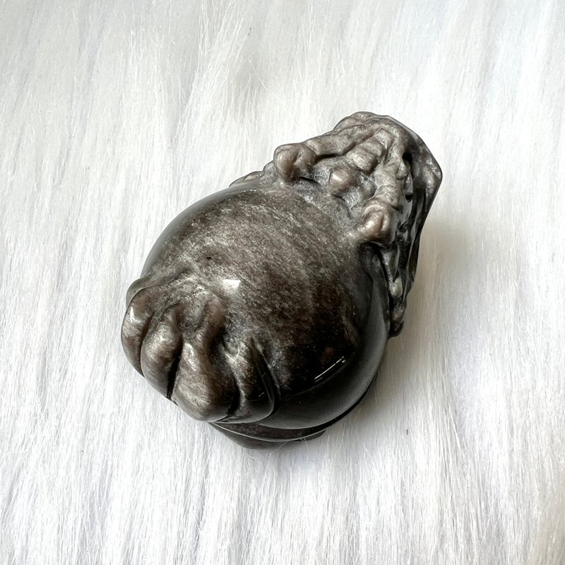銀曜石龍龜 | 水晶 | 水晶龍龜 | 水晶擺件 - 擺飾/家飾品 - 水晶 黑色