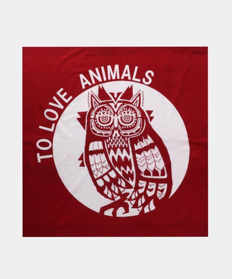 Owl Multi Cloth - 100 x 100cm - 擺飾/家飾品 - 其他材質 