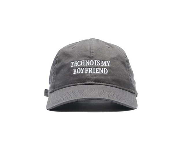 IDEA Techno Is My Boyfriend Cap - Shop goodforit Hats & Caps - Pinkoi