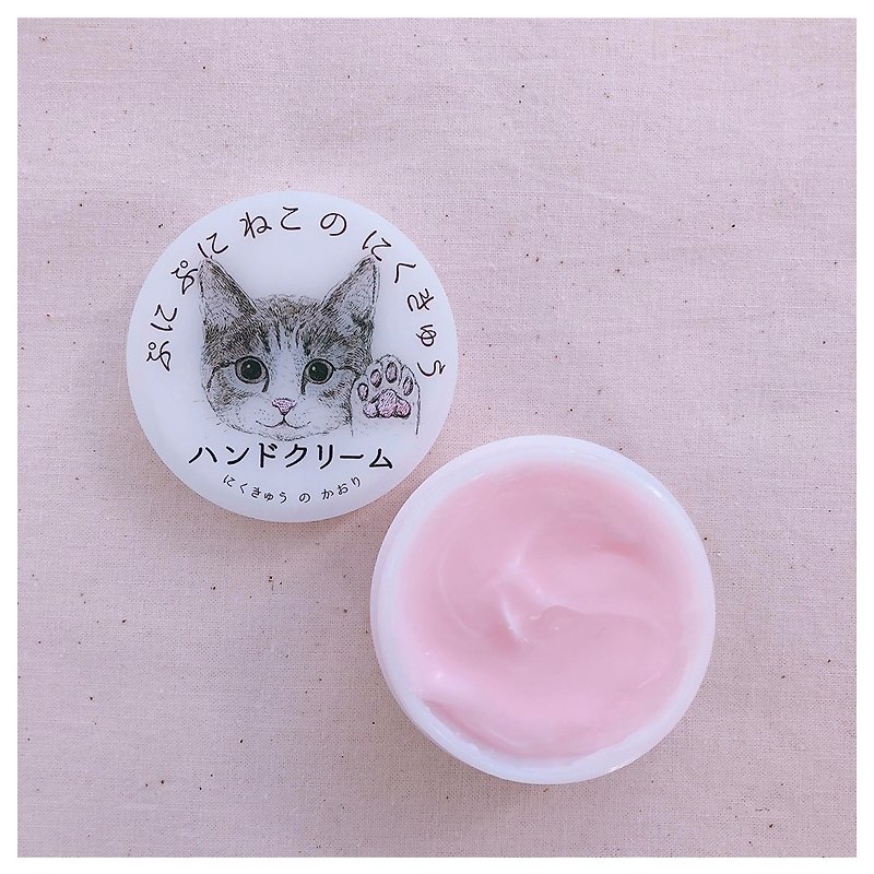 乳膠 護手霜/手足保養 粉紅色 - 貓部 軟軟貓咪肉球香味護手霜-粉色