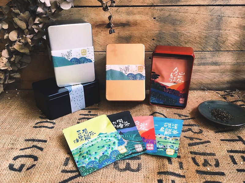 Pingan Shunxing tea bag gift box set - Tea - Fresh Ingredients 