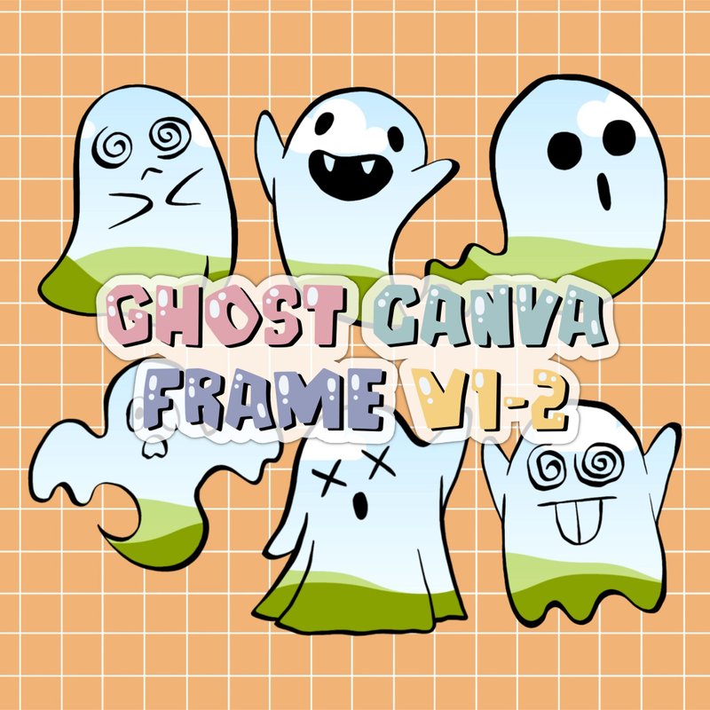 Ghost Custom Canva Frame V1-2 - 其他數位商品 - 其他材質 