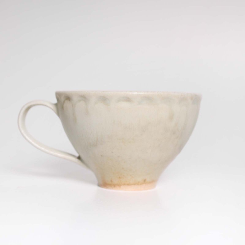明芽窯 l 柴燒灰蘊咖啡杯 H - 咖啡杯/馬克杯 - 陶 灰色