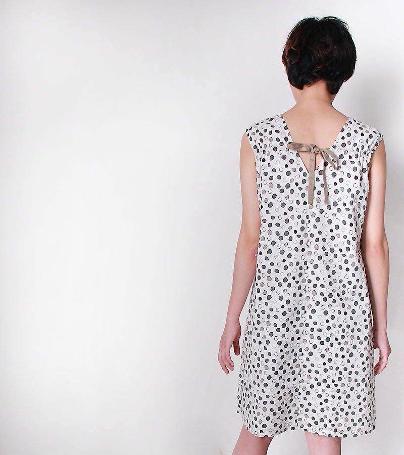 And _Knot dress - One Piece Dresses - Cotton & Hemp White