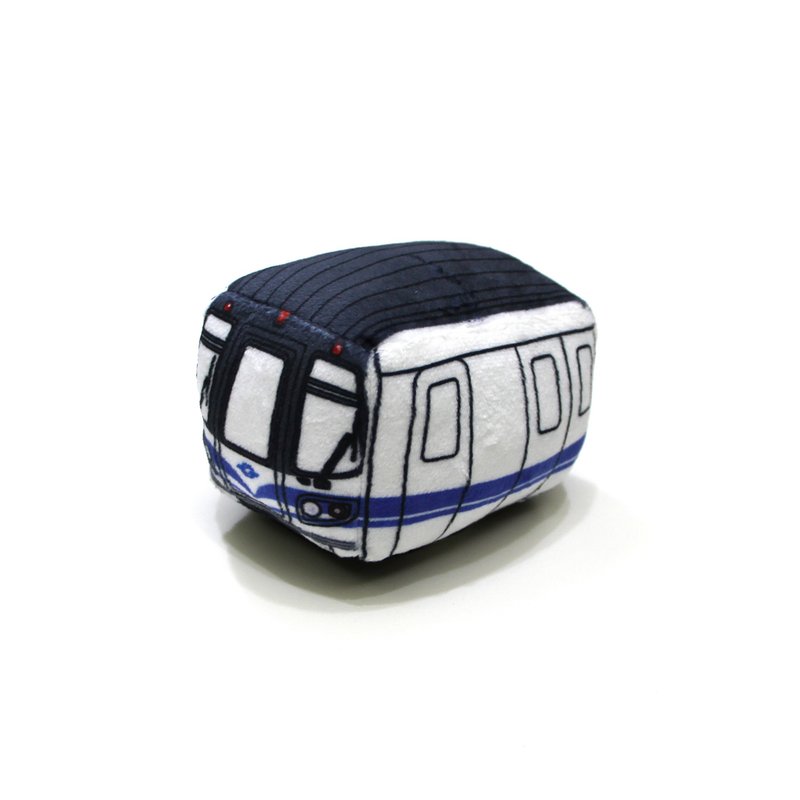 【漫遊台灣X台北捷運】台北捷運 捷運意象-絨毛玩具車 - 寶寶/兒童玩具/玩偶 - 聚酯纖維 