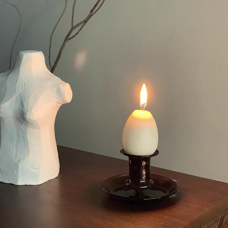 4:20 vibin lab geometric soy candle - น้ำหอม - ขี้ผึ้ง ขาว