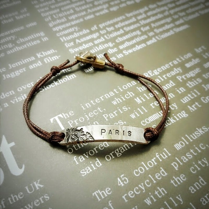 Section A1:  Pets Personalized trinkets and pure copper bracelets with customize - สร้อยข้อมือ - โลหะ สีทอง