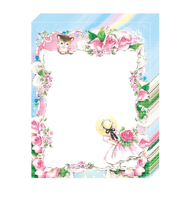 Dreamy rose memopad - 便條紙/便利貼 - 紙 