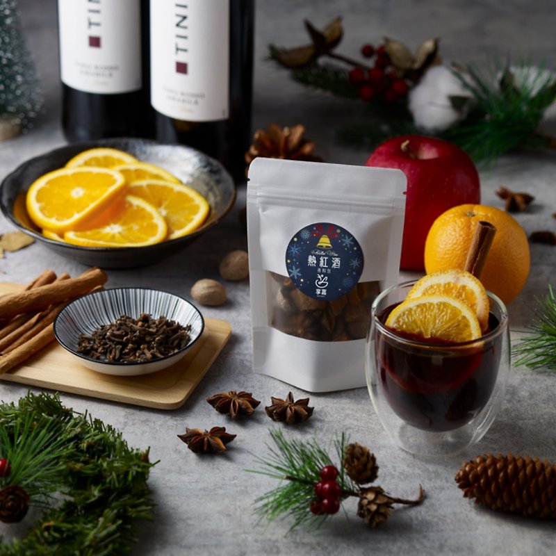 [Small amount into a group] 6 packs of mulled wine spice set | A must for exchanging gifts | The quality of the spices can be seen - เครื่องปรุงรสสำเร็จรูป - พืช/ดอกไม้ สีน้ำเงิน