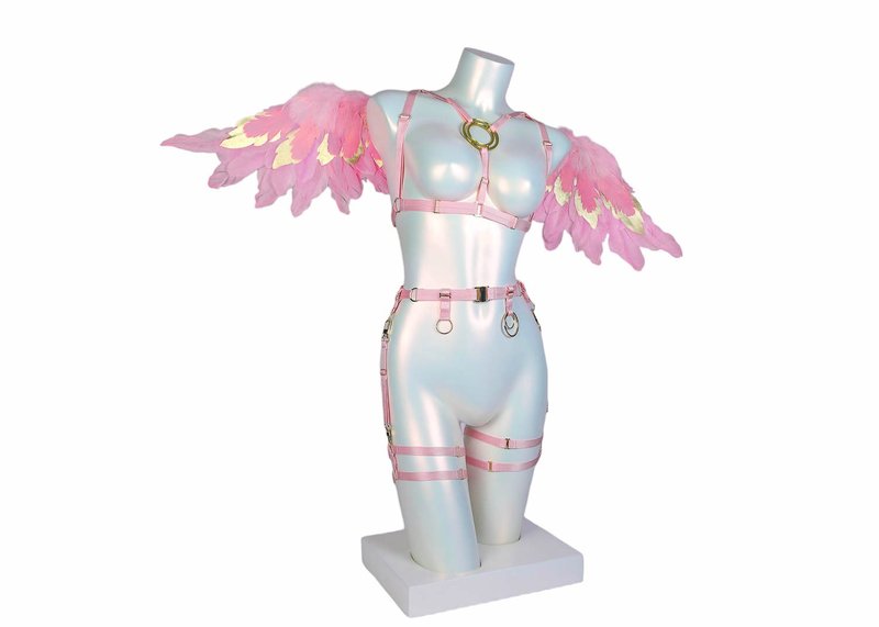 Halo Harness Set Pink - 其他 - 其他材質 粉紅色