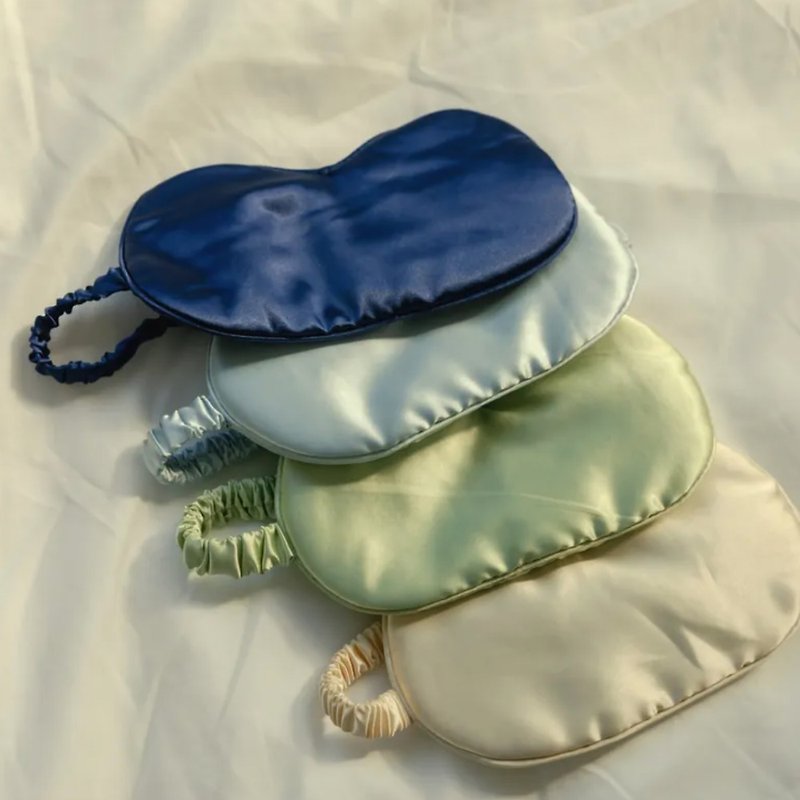 Ruban satin silky elasticated eye mask - Other - Other Materials 