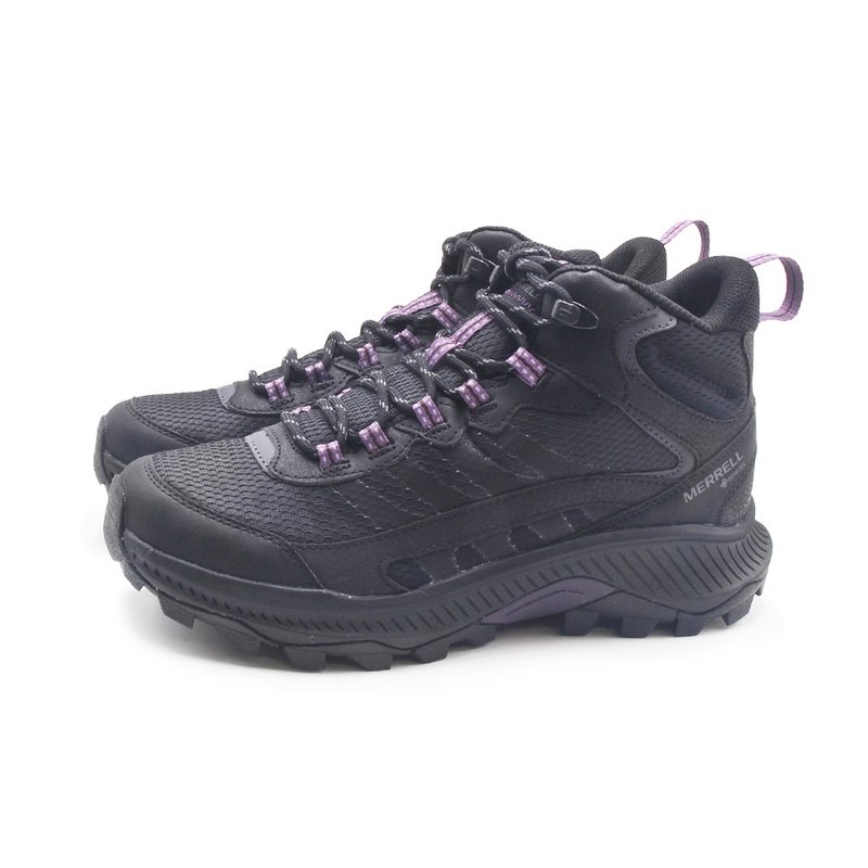 MERRELL SPEED STRIKE 2 MID GTX中筒防水登山健行鞋 女鞋-黑紫色 - 女運動鞋/球鞋 - 防水材質 