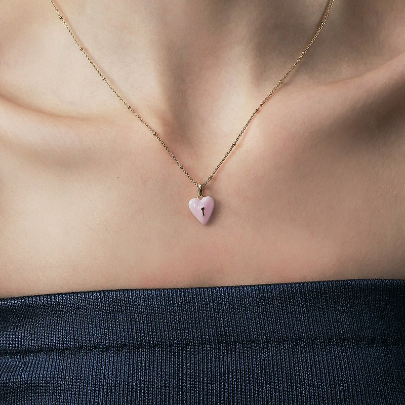 Bella Necklace - Necklaces - Sterling Silver Pink