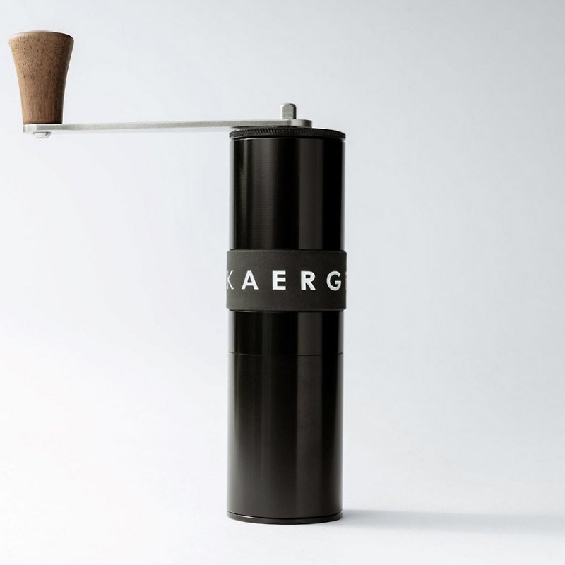 [Great value combination] Aergrind hand grinder + resin filter cup S with cup holder - Coffee Pots & Accessories - Stainless Steel Black