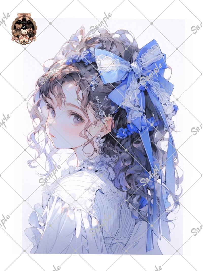 オリジナル人物ステッカー - 貼紙 - 紙 