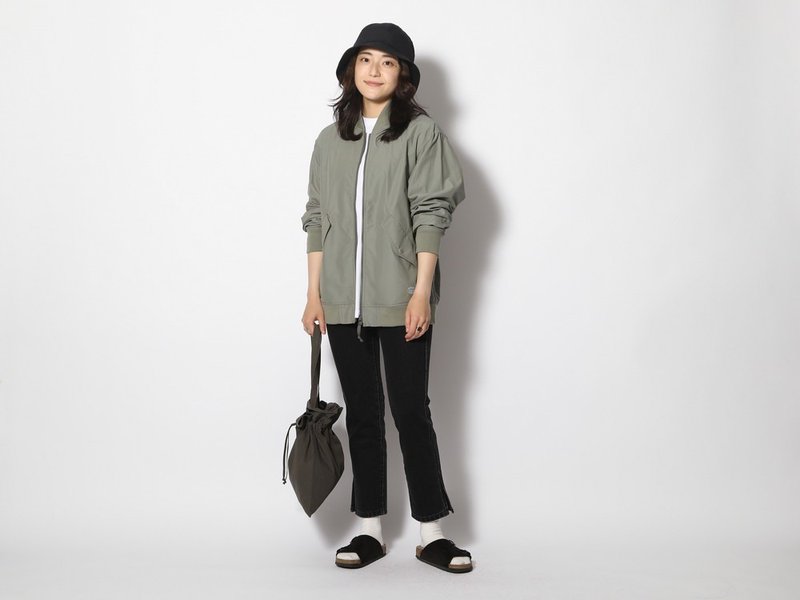 Light Mountain Cloth 外套 墨綠色 - 男夾克/外套 - 尼龍 藍色