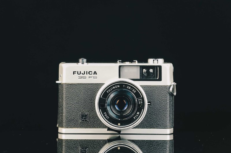 FUJICA 35 FS #4165 #135底片相機 - 相機/拍立得/底片相機 - 其他金屬 黑色