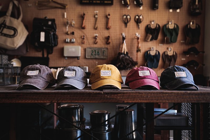 D&L washed vintage baseball cap - หมวก - ผ้าฝ้าย/ผ้าลินิน หลากหลายสี